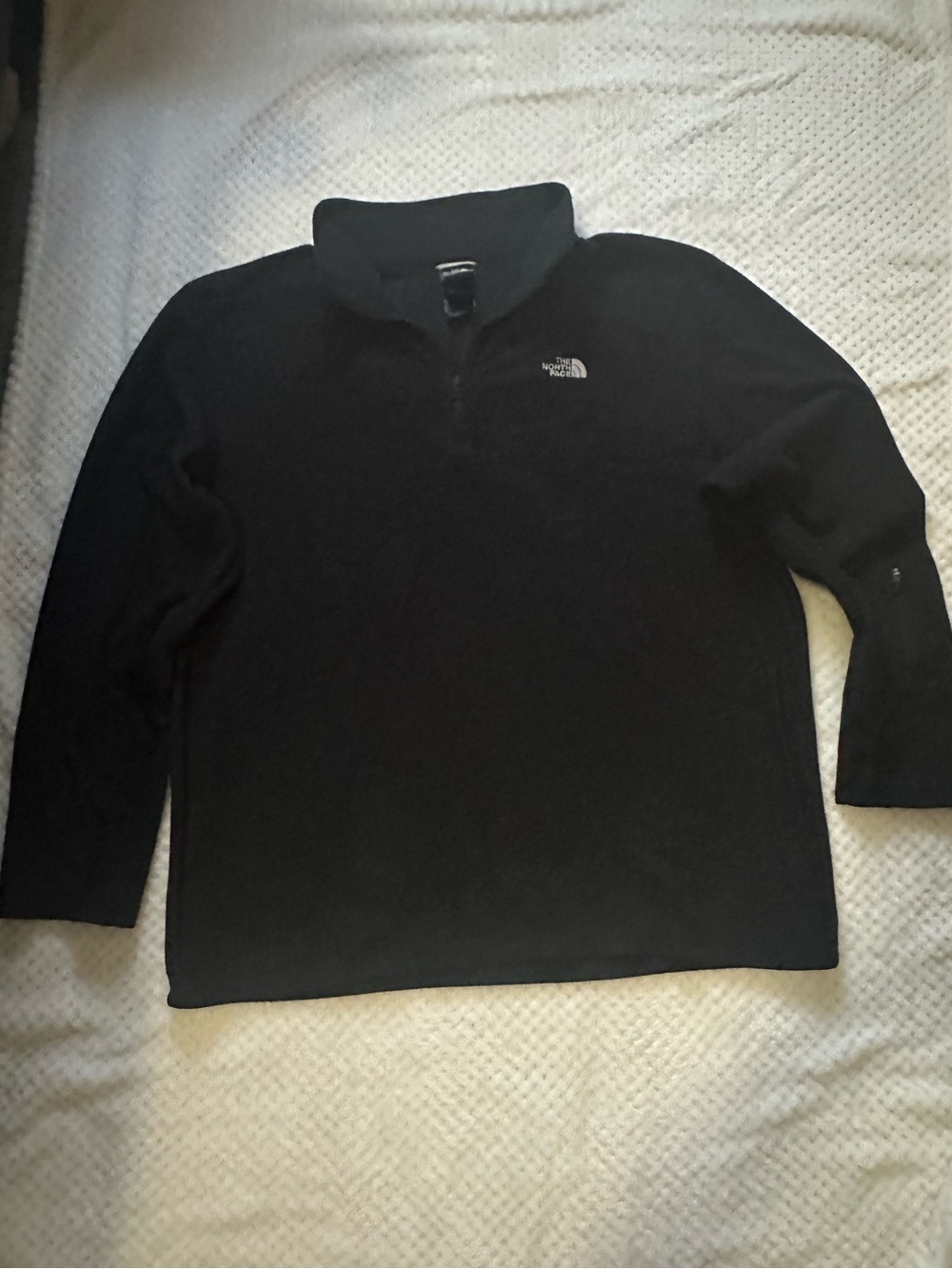 The North Face Men's Black Half-Zip Fleece Pullover